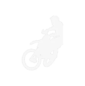 Samolepící dekorace SAMOLEPKA Motorka 030 levá motokros (09 - bílá) NA AUTO, NÁLEPKA, FÓLIE, POLEP, TUNING, VLASTNÍ TEXT, TISK, AUTOSAMOLEPKY.cz, POLEPY, OBRÁZEK, LOGO, SAMOLEPKY