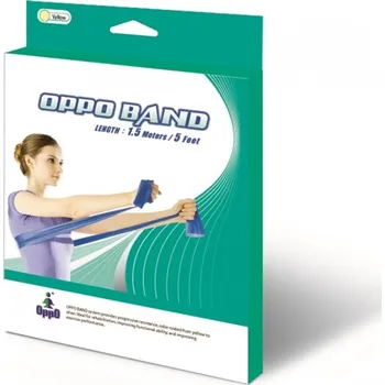 OPPO 8003 cvičební guma 1,5 m - zelená