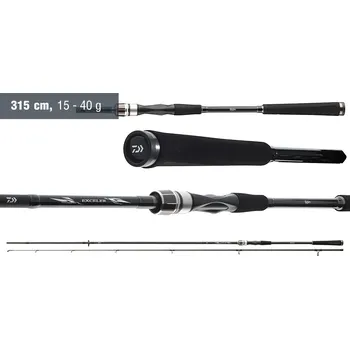 Rybářský prut Přívlačový prut Daiwa Exceler Seatrout 2024 - 3,15 m, 15 - 40 g