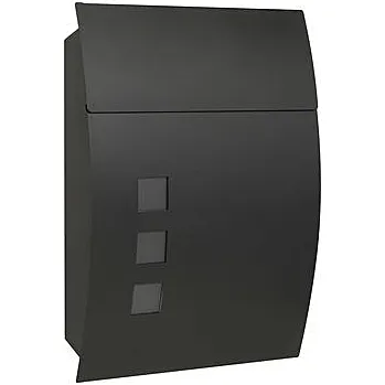 Poštovní schránka Poštovní schránka RICHTER BK.931.G.CM (černá matná), černá matná, RICHTER Černá matná