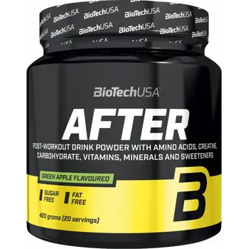 Anabolizér BioTech USA After 420 g, zelené jablko