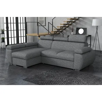 Sedací souprava Sedací souprava Bodie levá Aragon tmavě šedá