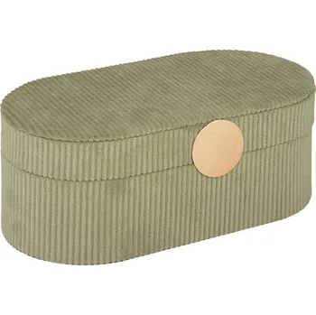 Šperkovnice Atmosphera Šperkovnice Enya, manšestr, 13 x 10 x 25,5 cm