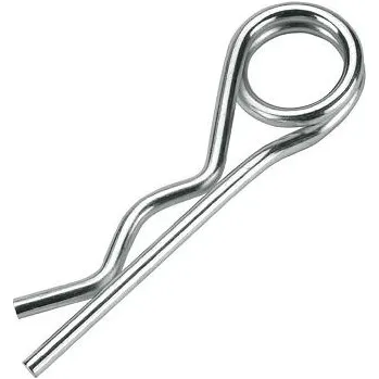 Závlačka pružinová dvojitá, pozinkovaná velikost 120 mm