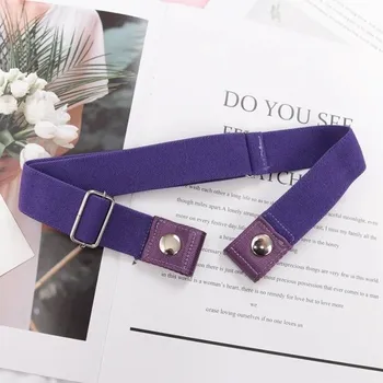 Opasek Pružný dámský opasek beze spony - VČELA-5