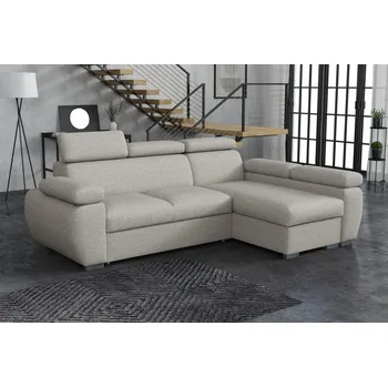 Sedací souprava Sedací souprava Bodie pravá Aragon světle šedá