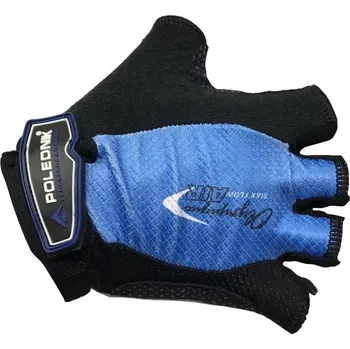 Cyklistické rukavice Cyklistické rukavice POLEDNIK Olympique modrá Velikost: XL