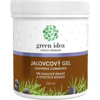 Masážní přípravek GREEN IDEA Jalovcový masážní gel 250 ml
