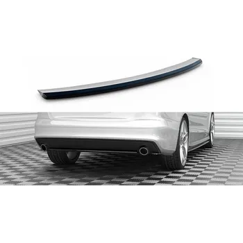Tuning Spoiler zadního nárazniku Audi A4 S-Line B8 Facelift černý lesklý plast