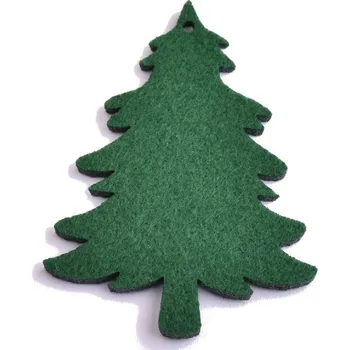 Stromeček z filcu 6,5 x 9 cm Barva: Zelená