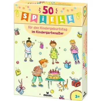 50 Spiele für den Kindergeburtstag im Kindergartenalter - Anna Bernhard, Silvia Schmitz