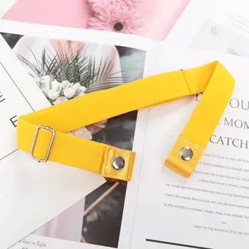 Opasek Pružný dámský opasek beze spony - VČELA-1