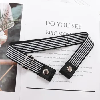 Opasek Pružný dámský opasek beze spony - VČELA-11