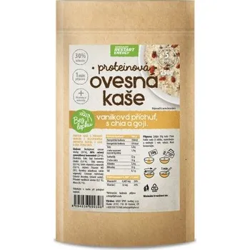 Fitness strava Restart Energy Restart-Energy PROTEINOVÁ OVESNÁ KAŠE Příchuť: Vanilka, Hmotnost: 250g