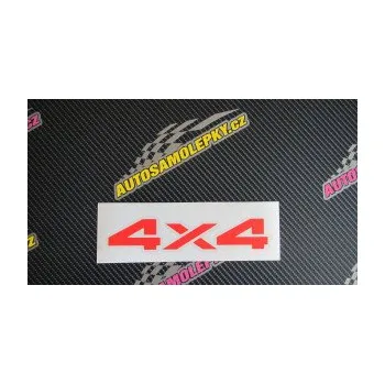 Polep vozidla SAMOLEPKA 4x4 varianta 002 (13 - jasně žlutá) NA AUTO, NÁLEPKA, FÓLIE, POLEP, TUNING, VLASTNÍ TEXT, TISK, AUTOSAMOLEPKY.cz, POLEPY, OBRÁZEK, LOGO, SAMOLEPKY