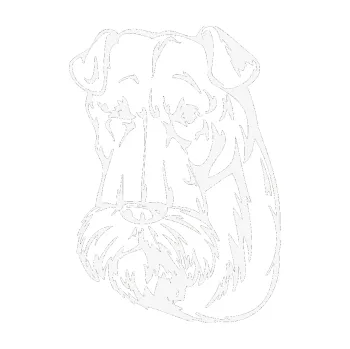 Polep vozidla SAMOLEPKA Pes 006 levá Knírač (09 - bílá) NA AUTO, NÁLEPKA, FÓLIE, POLEP, TUNING, VLASTNÍ TEXT, TISK, AUTOSAMOLEPKY.cz, POLEPY, OBRÁZEK, LOGO, SAMOLEPKY