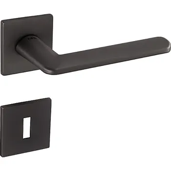 Dveřní kování Dveřní kování MP ELIPTICA - HR 3098Q 5S (T - Titan), klika-klika, Bez spodní rozety, MP T (titan)