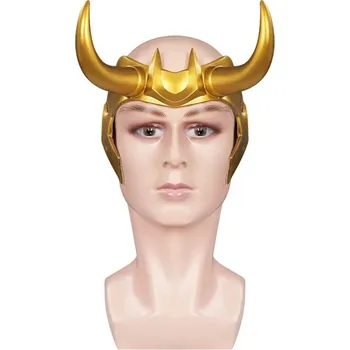 Karnevalový kostým Maska Loki a Sylvie rohy MARVEL CN Loki Mask