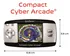 Herní konzole Lexibook Compact Cyber Arcade 250 her