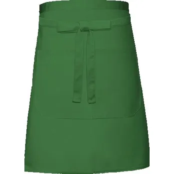 Pracovní zástěra Link Kitchen Wear Pekařská zástěra s kapsou X964T Bottle Green 90 x 50 cm