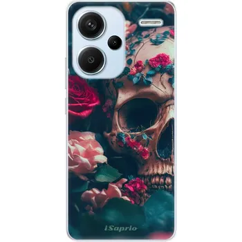 Pouzdro na mobilní telefon Odolné silikonové pouzdro iSaprio - Skull in Roses - Xiaomi Redmi Note 13 Pro+ 5G