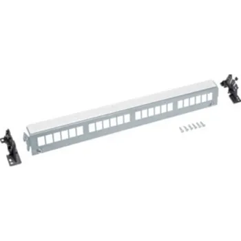 Patch panel Hager Keystone síťový patch panel nevybavený specifikací neosazený