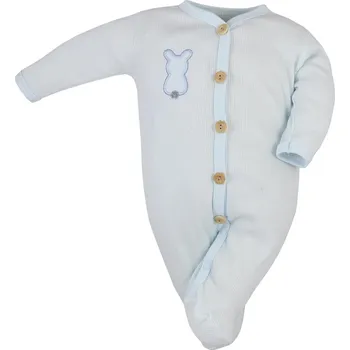 Kojenecký overall Kojenecký overal žebrovaný modrý