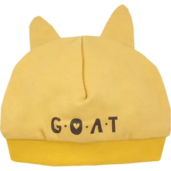 Kojenecké oblečení Kojenecká bavlněná čepička Mountains ouška