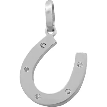 Přívěsek Leru Přívěs podkova bílé zlato