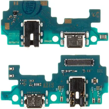 Flex kabel Samsung A217 Galaxy A21s Deska dobíjecí konektoru + mikrofon OEM
