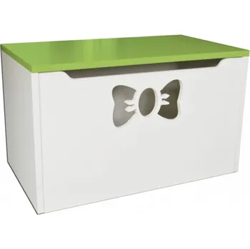 úložný prostor na hračky Box na hračky / mašle zelená