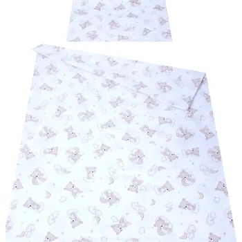 Dětská postýlka Povlečení do postýlky 120/90 cm - šitý medvídek
