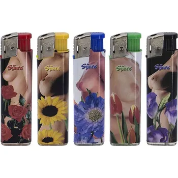 Zapalovač Zapalovač SPARX 32517 Woman Body Flowers