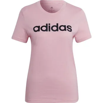 Dámské oblečení Tričko adidas Loungwear Essentials Slim Logo Tee W HD1681 S
