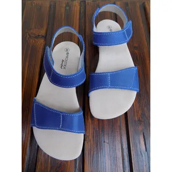 Dámské sandále Protetika kožené barefoot sandále Belita modré velikost: 42