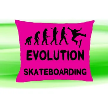 Polštář Polštář Evolution SKATEBOARDING Růžový (polštářek evolution )