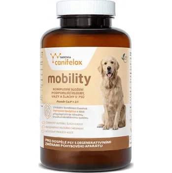 Kloubní výživa pro psa a kočku Canifelox Mobility tablety - kloubní výživa pro psy Balení: 60 tbl.