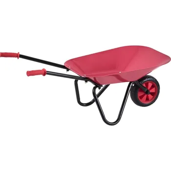 Dětské zahradní nářadí Sparkys Dětské plechové kolečko červené
