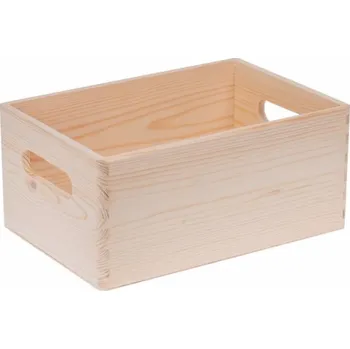 Dárková krabička Krabička dřevěná 30x20x14 cm bez víka