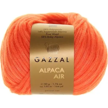 Příze Příze Alpaca Air, 93, oranžová