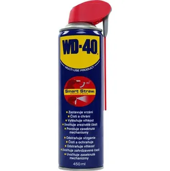 Sprej mazací a konzervačný WD-40, 450 ml, Smart Straw