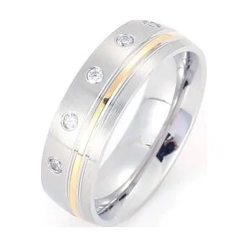 Prsten OPR1878-D-55 Dámský ocelový prsten