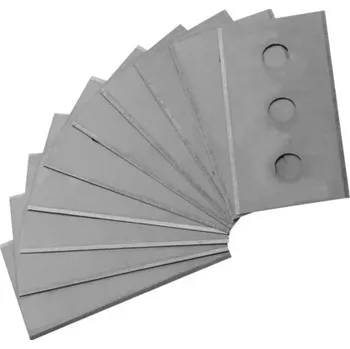 Pracovní nůž Čepele pro hoblík hobby, 10 kusů