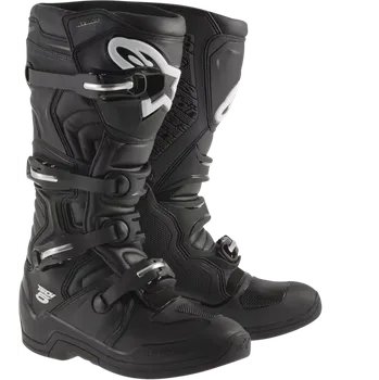 Moto obuv Motokrosové boty ALPINESTARS TECH 5 barva černá (vysoce kvalitní obuv navržená speciálně pro motokrosovou jízdu na motocyklu )