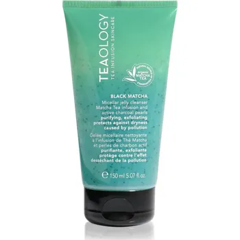 Teaology Cleansing Black Matcha Micellar Jelly Cleanser čisticí micelární emulze s peelingovým efektem 150 ml