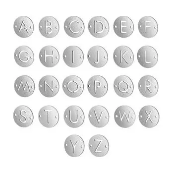 Souprava šperků OK1245-O Ocelová komponenta - písmeno - iniciála