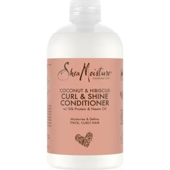 Shea Moisture Coconut & Hibiscus kondicionér pro kudrnaté vlasy 384 ml