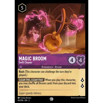 Karetní hra Magic Broom 045/204 - Into the Inklands Typ karty: Standard