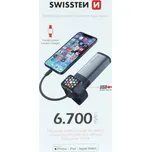 Powerbanka Swissten 2v1 Apple Watch Mfi Power Bank 6700mAh