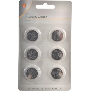 Článková baterie Orion Baterie knoflíková CR2032 6 ks